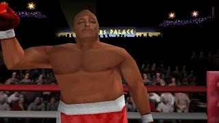 Knockout Kings 2000 PSX  George Foreman gameplay [upl. by Noevad615]