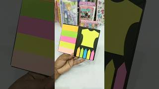 Foldable MultiDesign Sticky Notes Pad 😲 shorts stationery schoolsupplies [upl. by Alaekim]