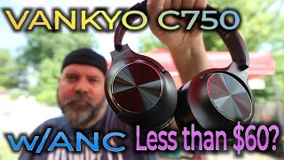 Headphones with ANC Vankyo C750 [upl. by Marji]