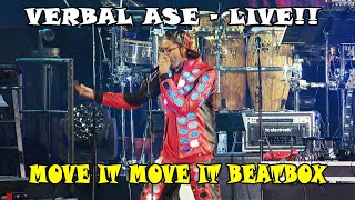 Verbal Ase live at NAMM  Move it Move it [upl. by Josepha774]