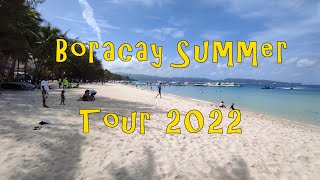 Boracay Summer Tour 2022  Island Hopping  Paradise Garden Boracay  First Time boracay [upl. by Eserrehs]