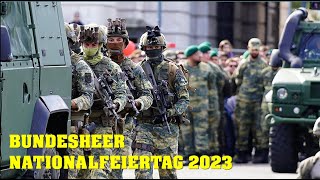 KampfVorführung BUNDESHEER Nationalfeiertag 2023 [upl. by Kahle195]