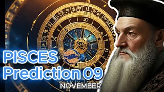 Pisces Revelation Nostradamus Predictions for November 9  Embrace Your Destiny [upl. by Nonnel]