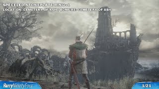 Dark Souls 3  All 1 Ring Locations New Game Rings [upl. by Milon]