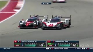 PORSCHE vs AUDI vs TOYOTA  Best WEC battles [upl. by Eberle133]