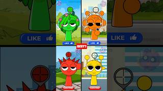 Sprunki Ketchup Challenge Meme Animation Pack 3 sprunki shorts animation [upl. by Zehe]