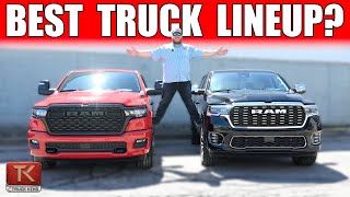 Driving the 2025 Ram 1500 Lineup to See the Differences  Hurricane 30L Over the HEMI V8 [upl. by Braunstein]