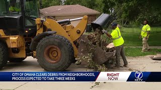 Which Omaha neighborhoods has Public Works cleared of tree debris [upl. by Cohn]