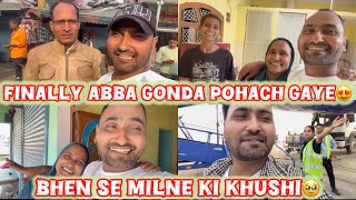 Finally Abba Gonda Pohach Gaye😍 Bhen Se Milne Ki Khushi🥹 ShehzadFamilyVlog [upl. by Lamrej]