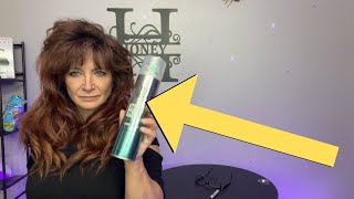 Hair Hack Extra Strong Hold with Bed Head by TIGI Hard Head Hairspray [upl. by Annayk671]