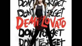 Demi Lovato Dont Forget instrumentalkaraoke [upl. by See975]