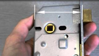 Mortice Lock Measurement Guide Video [upl. by Kramnhoj741]