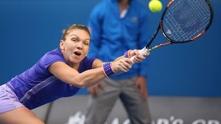 Simona Halep vs Yanina Wickmayer Highlights HD PART 2 Australian Open 2015 [upl. by Rodl]