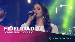 Christine D´clario  Fidelidad  Enlace TV [upl. by Aihsela]