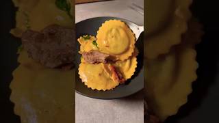 Délicieux raviolis ricotta épinards 🍝food recipe cooking youtube foodie funny fyp foryou [upl. by Karsten]