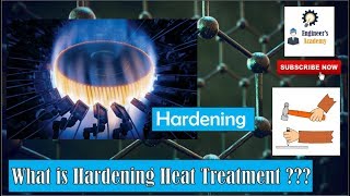 What is Hardening Heat Treatment  Engineers Academy [upl. by Ebehp]