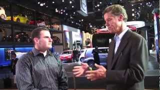 2012 Hyundai Veloster Interview with Hyundais Mike OBrien [upl. by Ongun]