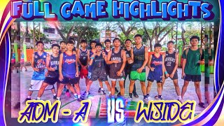 ADM  A VS WSIDE  BEST HIGHLIGHTS THE COMMISSIONERS MIDGET 16U BASKETBALL LEAGUE SEASON 5 [upl. by Allyson990]