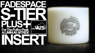 Fadespace S Tier Plus Peak Insert Review 💎 Comparison to Puffco Ceramic Insert  EDUVAPEcom puffco [upl. by Buck]