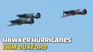 Hawker Hurricane Display • IWM Duxford  Battle of Britain Airshow 2023 [upl. by Nedyaj]