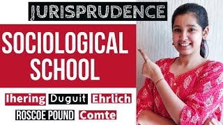 Sociological School of Jurisprudence  In Hindi [upl. by Boonie]