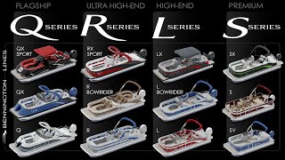 2021 Bennington Pontoon Boat Lineup Complete Overview 🔅 Q R L amp S Series [upl. by Astred831]