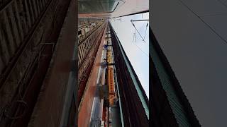 Timelapse of Sealdah station arrival onboard sealdahduronto durontoexpress sealdahrailwaystation [upl. by Ahsit]