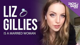 Liz Gillies is a MARRIED WOMAN [upl. by Annayak981]