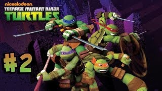 Nickelodeons Teenage Mutant Ninja Turtles  Walkthrough  Part 2  Alleyways X360 HD [upl. by Westmoreland466]