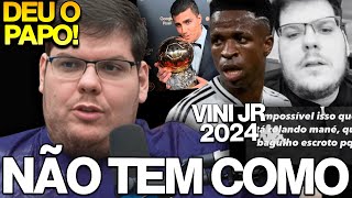 CASIMIRO comenta SOBRE BOLA DE OURO E VINI JR [upl. by Hadeehuat]