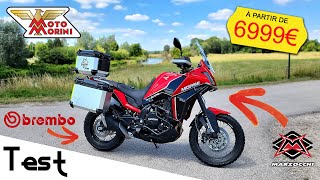 quotTestquot Un trail italien suréquipé au tarif dun CB500X 😵 quotMoto Morini XCape 649 de 2022quot [upl. by Brighton]