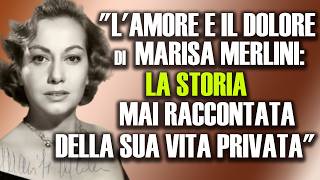 quotLAmore e il Dolore di Marisa Merlini La Storia mai Raccontata della sua Vita Privataquot [upl. by Tormoria]