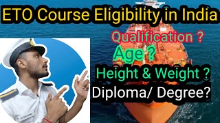 Eligibility For ETO Course in Merchant Navy  Electro Technical Officer course Eligibility [upl. by Dott]