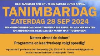 Twello Sporthal Jachtlust Tanimbardag 2024 28092024 [upl. by Auhs]