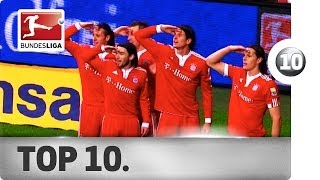 Top 10 Goal Celebrations [upl. by Keifer]