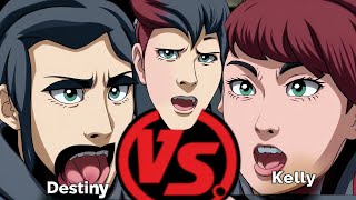 destiny VS Kelly Jean JSTLK and Dan in Fresh Drama about Destinys Subreddit and Firing 4thot [upl. by Liebman747]