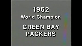 1962 Green Bay Packers highlights [upl. by Hum]