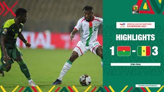 Burkina Faso 🆚 Senegal Highlights  TotalEnergiesAFCON2021 Semi Final [upl. by Hyacinthe]