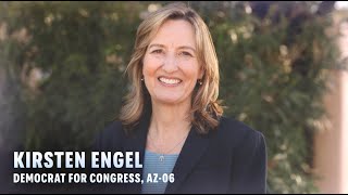 Keep American Families Together Vote Kirsten Engel for AZ Congressional District 6 [upl. by Naryt547]