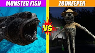 Monster Fish vs Zookeeper  SPORE [upl. by Jami]