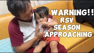 Part 1 Bronchiolitis in baby cause by Viral Infection  RSV Season [upl. by Bigford129]