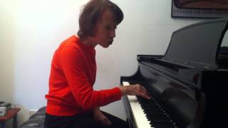 Playing fast repeated notes with ease in Scarlattis d minor sonata Part 3 [upl. by Elset]