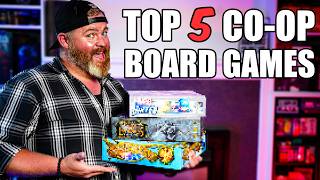 Top 5 CoOp Board Games [upl. by Ihdin712]