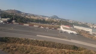 Take off from heraklion airport in crete with danish air transport [upl. by Nadeen]