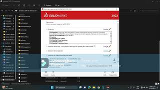 INSTALACION DE SOLIDWORKS 2022 [upl. by Orvie664]