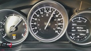 Mazda 6 Turbo  Acceleration Test 0100kmh 060 mph  87 Octane fuel  Review part 22 [upl. by Clapp]