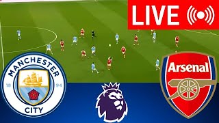 🔴LIVE  Manchester City vs Arsenal  Premier League 2024  Full PES 21 Video Simulation Gameplay [upl. by Easter583]