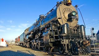 Santa Fe 3751 Steam Locomotive Fullerton Railroad Days [upl. by Iadrahs395]