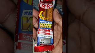 KitKat chocolate unboxing but sadly the offer expired kitkat chocolate unpackingchocolate [upl. by Ansilme]