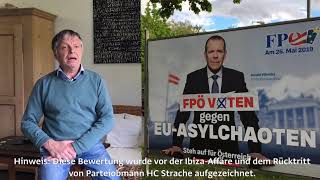 Das taugen die Wahlplakate zur EUWahl Die FPÖ [upl. by Ellebyam]